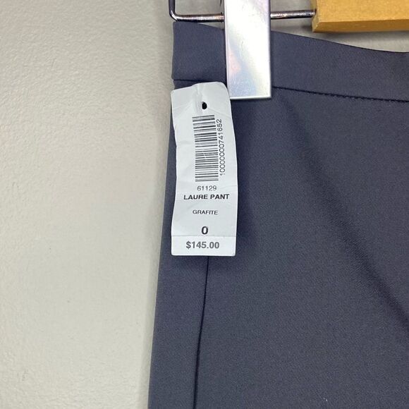Wilfred | Aritzia NWT Grey Grafite Laure High-Rise Pants Size 0 - Picture 4 of 9
